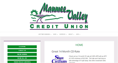 Desktop Screenshot of maumeevalleycu.com